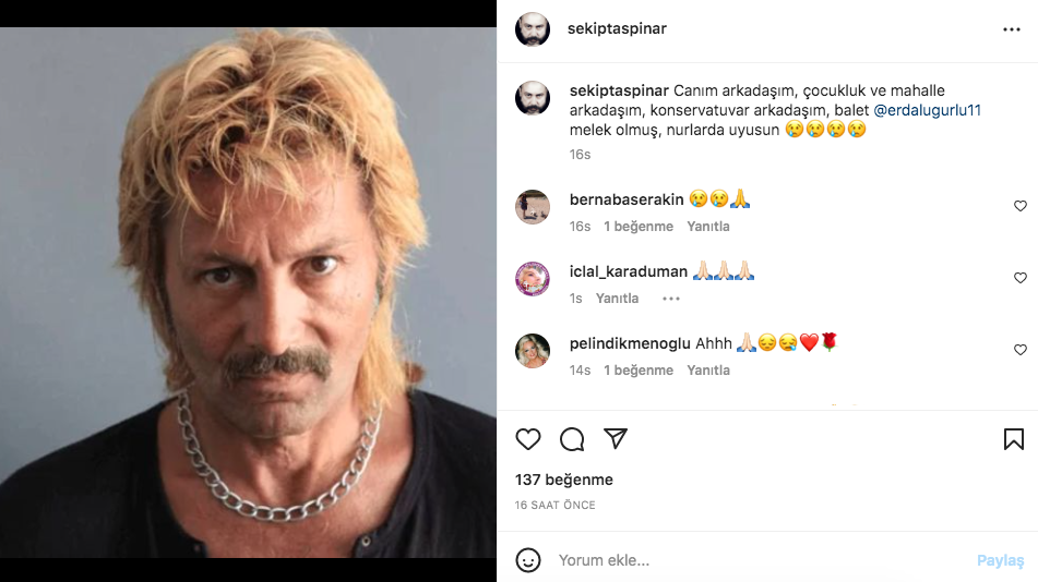 Balet ve koreograf Erdal Uğurlu 57 yaşında hayatını kaybetti 12