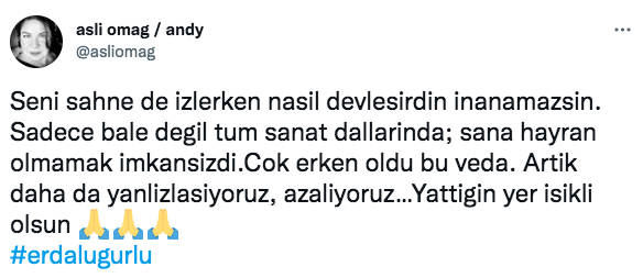 Balet ve koreograf Erdal Uğurlu 57 yaşında hayatını kaybetti 19