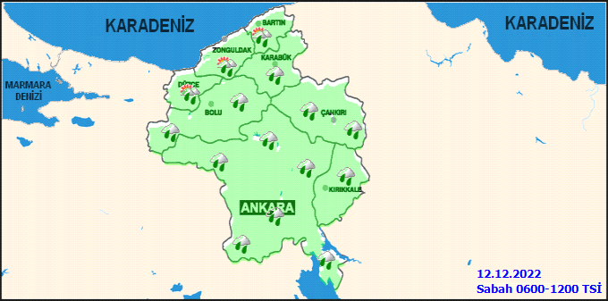 Meteoroloji’den Ankara’ya yağış uyarısı 2
