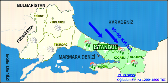 İstanbullular fırtına ve yağışlara dikkat! 3