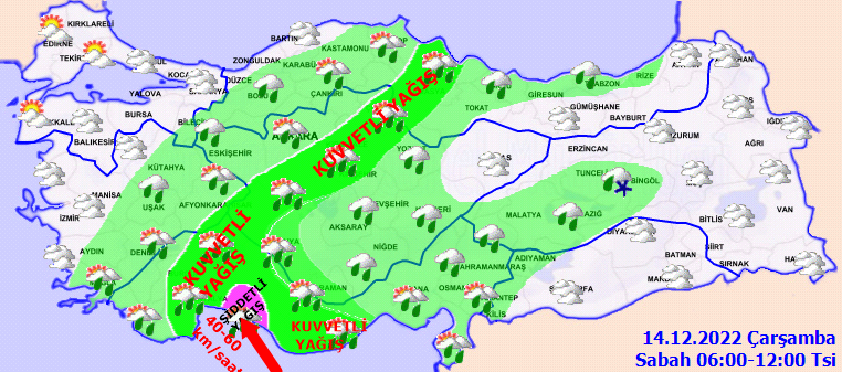 Sağanak, fırtına, kar… Sıcaklıklar düşüyor! Meteoroloji çok sayıda il için uyarı yaptı 2