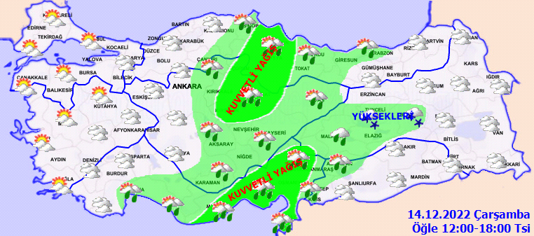 Sağanak, fırtına, kar… Sıcaklıklar düşüyor! Meteoroloji çok sayıda il için uyarı yaptı 3
