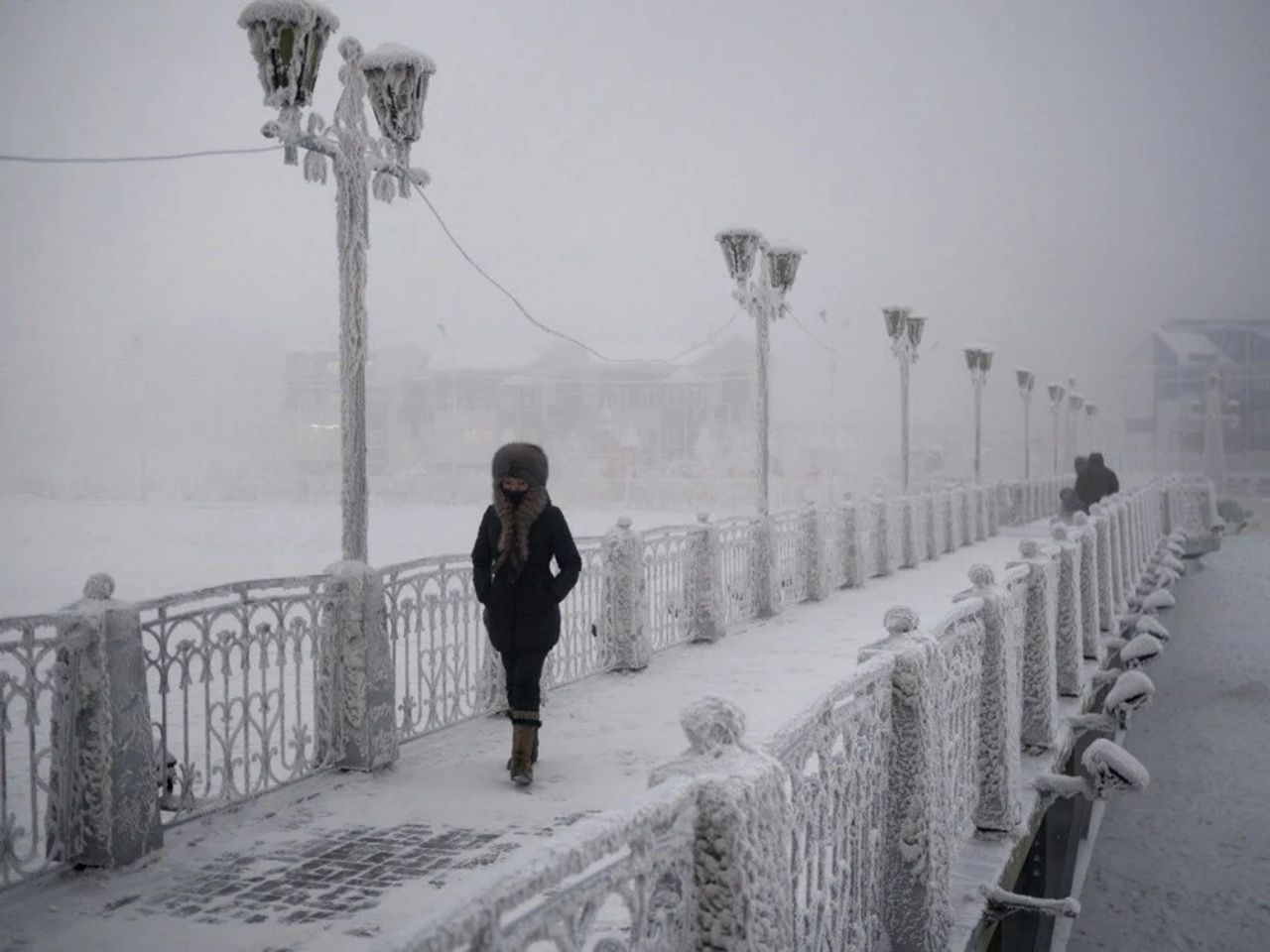 Hava durumu - 51°! İşte dünyanın en soğuk şehri: Rusya Yakutsk 6