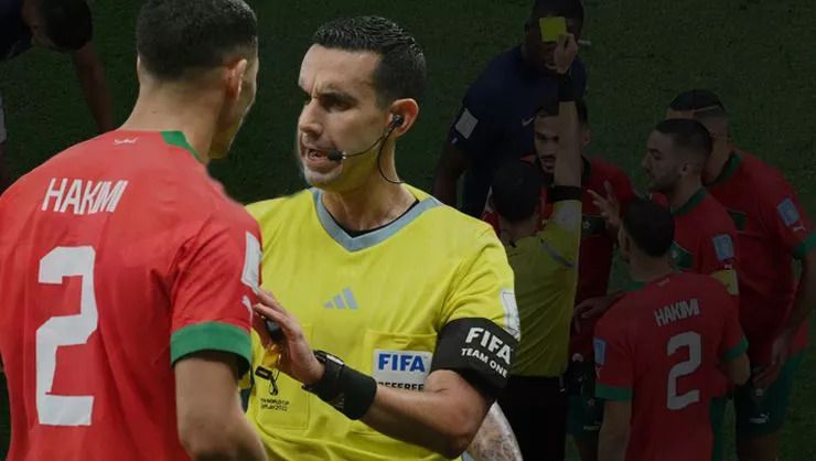 Hedefte o var! Fransa - Fas maçında fişi Meksikalı hakem çekti 1
