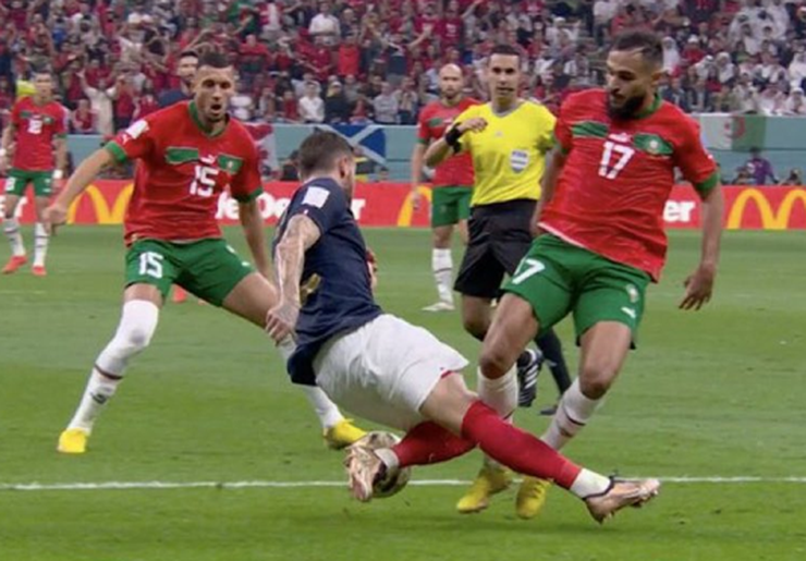 Hedefte o var! Fransa - Fas maçında fişi Meksikalı hakem çekti 9