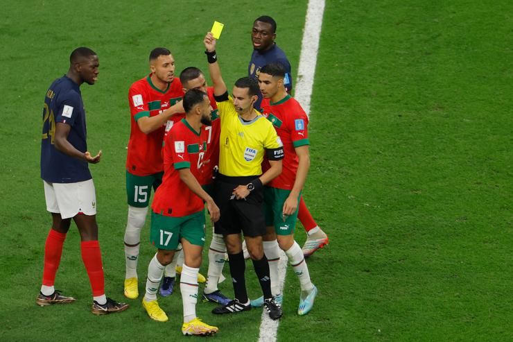 Hedefte o var! Fransa - Fas maçında fişi Meksikalı hakem çekti 10