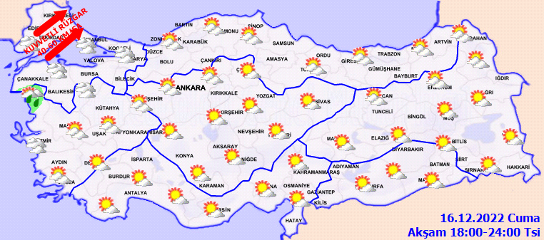 Sağanak, fırtına, sis, kar...Meteoroloji çok sayıda ile uyarı yaptı 4