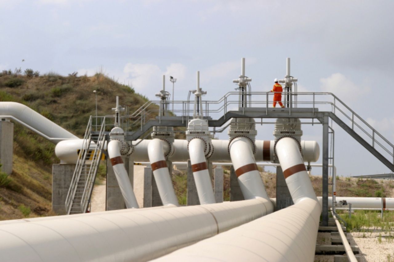 Avrupa'nın en büyük gaz deposu Cumhurbaşkanı Erdoğan'ın katılımıyla bugün açılıyor 2