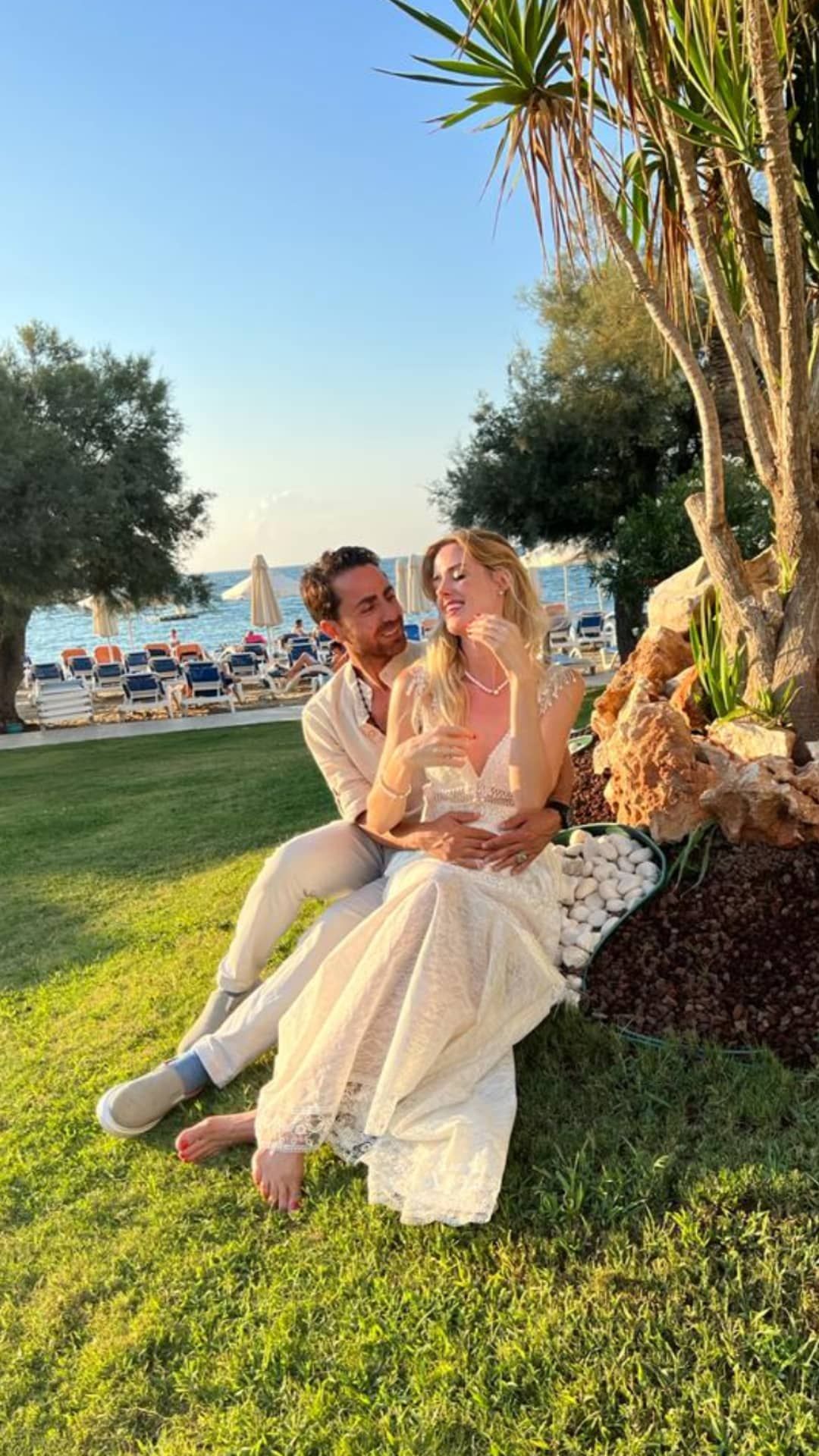 Wilma Elles sürpriz nikahtan karelerini paylaştı 2