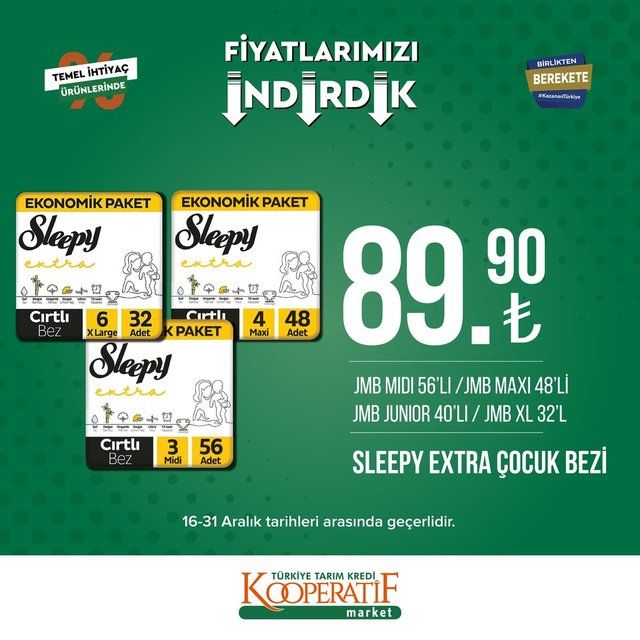 16 - 31 Aralık 2022 Tarım Kredi Marketleri indirim ürün kataloğu! Gıda ürünlerinde dikkat çeken indirim 4