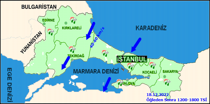 Meteoroloji İstanbullular için ‘sağanak’ ve ‘fırtına’ uyarısı yaptı 3