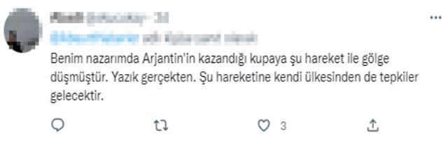 Arjantin'in kalecisi Martinez'den çirkin hareket 6