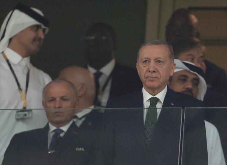 Dünya Kupası finalinde "çok özel misafir!" Cumhurbaşkanı Recep Tayyip Erdoğan maçı tribünden takip etti 2