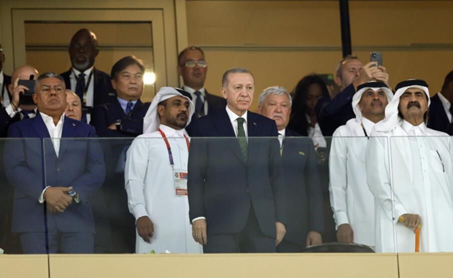 Dünya Kupası finalinde "çok özel misafir!" Cumhurbaşkanı Recep Tayyip Erdoğan maçı tribünden takip etti 3