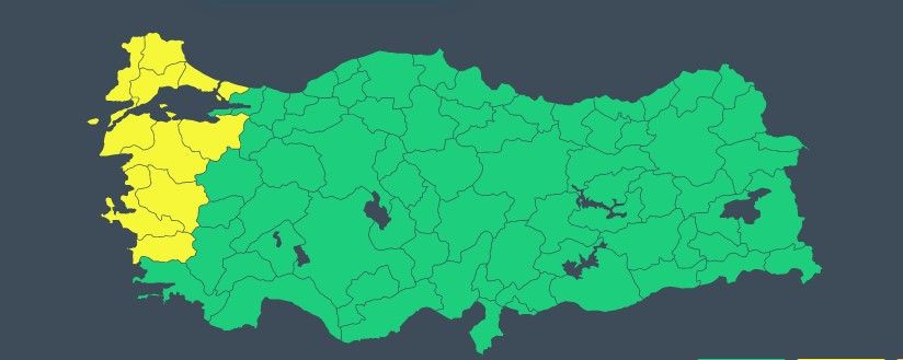 Sağanak, fırtına, kar, sis...Meteorolojiden 10 kente sarı kodlu uyarı 5