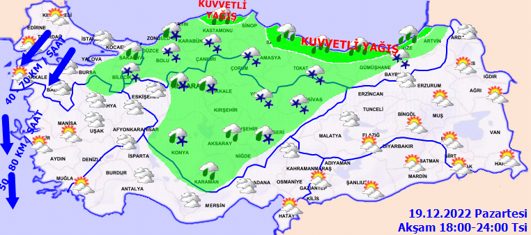Sağanak, fırtına, kar, sis...Meteorolojiden 10 kente sarı kodlu uyarı 4