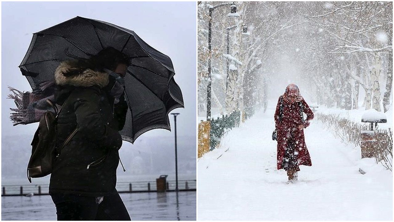 Sağanak, fırtına, kar, sis...Meteorolojiden 10 kente sarı kodlu uyarı 1