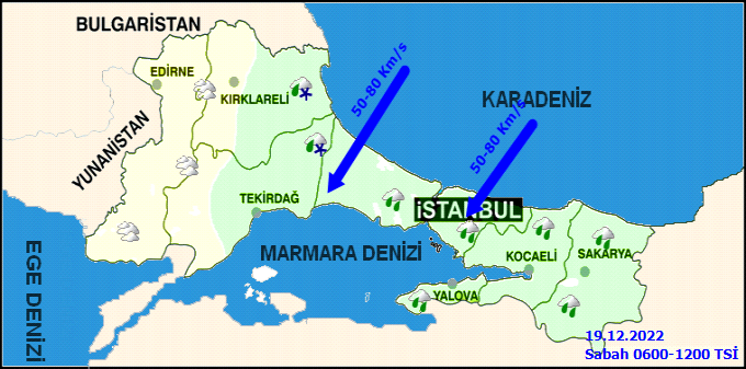 İstanbullular sağanak ve fırtınaya yakalanacak! 2