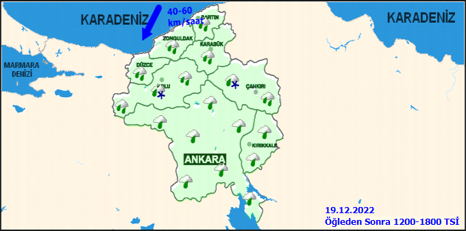 Ankara'da kar alarmı! Hava sıcaklığı 12 derece birden düşecek 3