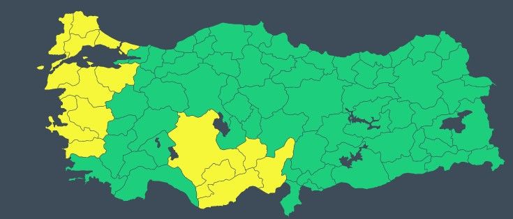 Kar ve fırtına tüm planlarınızı bozabilir! Buzlanma ve dona dikkat! Meteoroloji 15 il için sarı kodlu uyarı yaptı 6