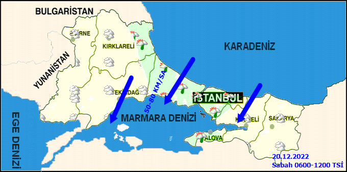 Sağanak ve fırtına İstanbul'u etkisi altına alacak 2