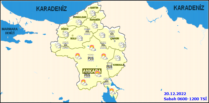 Ankara'da göz gözü görmeyecek! Sis ve pusa dikkat 2