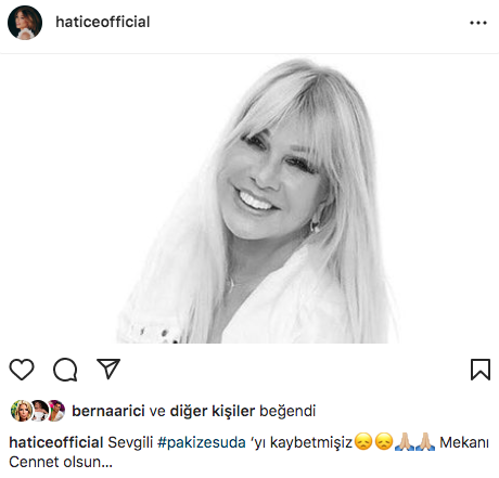 Pakize Suda'nın vefatı sanat camiasını yasa boğdu 5