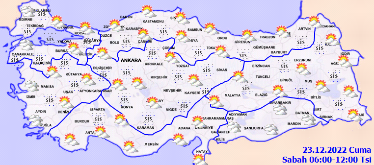 Meteorolojiden ''sis'' uyarısı! Göz gözü görmeyecek 2