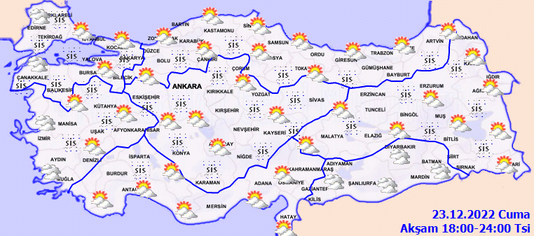 Meteorolojiden ''sis'' uyarısı! Göz gözü görmeyecek 4