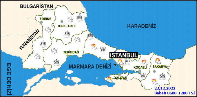 İstanbul'da lodos ve sise dikkat! 2