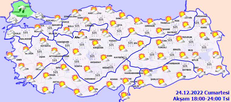 Sağanak ve pusa dikkat! Meteorolojiden birçok ile uyarı 4