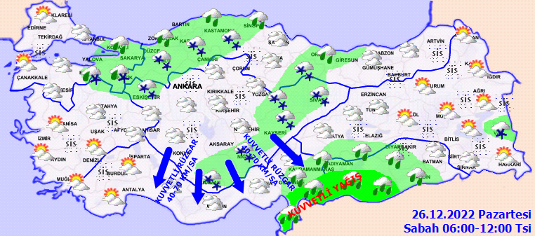 Kuvvetli yağış, fırtına, kar, sis... Evden çıkacaklar dikkat! Meteorolojiden 18 ile uyarı 2