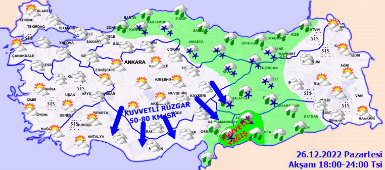 Kuvvetli yağış, fırtına, kar, sis... Evden çıkacaklar dikkat! Meteorolojiden 18 ile uyarı 4