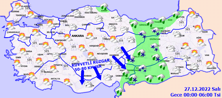 Kuvvetli yağış, fırtına, kar, sis... Evden çıkacaklar dikkat! Meteorolojiden 18 ile uyarı 5