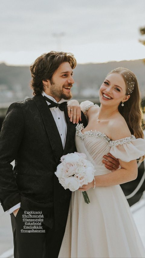 İpek Filiz Yazıcı ile Ufuk Beydemir düğün yaptı 1