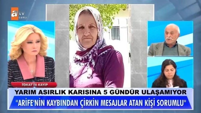 Tokat'ta şüpheli kayıp! 64 yaşındaki Arife Gökçe'nin kendisine aşık olduğunu söyledi 1