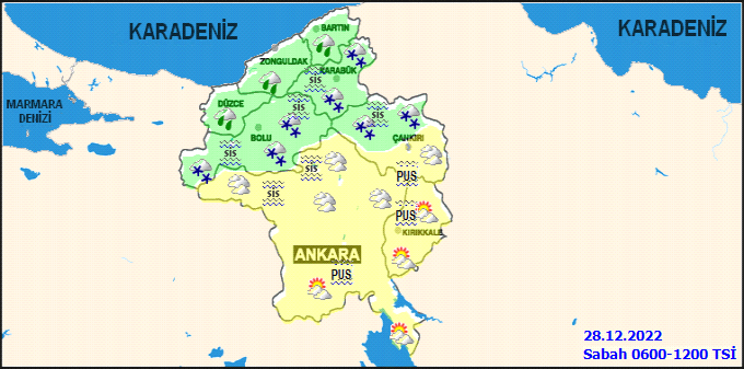Ankara'da o saatlere dikkat! Pus ve sis bekleniyor 2