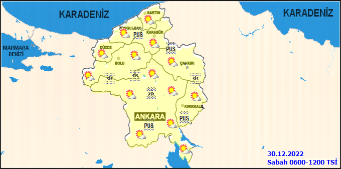 Ankara'da sis ve pusa dikkat! Göz gözü görmeyecek 2
