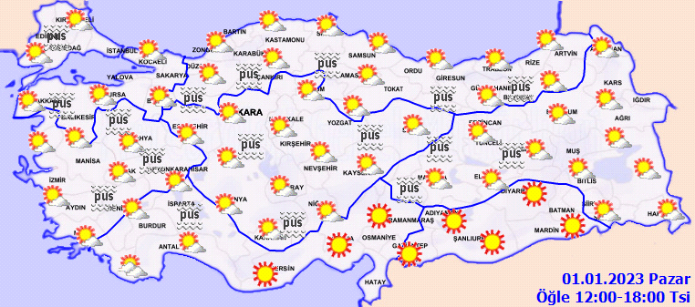 Meteoroloji uyardı: Yeni yılın ilk gününde vatandaşlar puslu bir güne uyanacak! 3