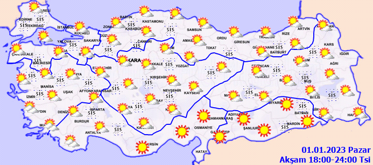 Meteoroloji uyardı: Yeni yılın ilk gününde vatandaşlar puslu bir güne uyanacak! 4
