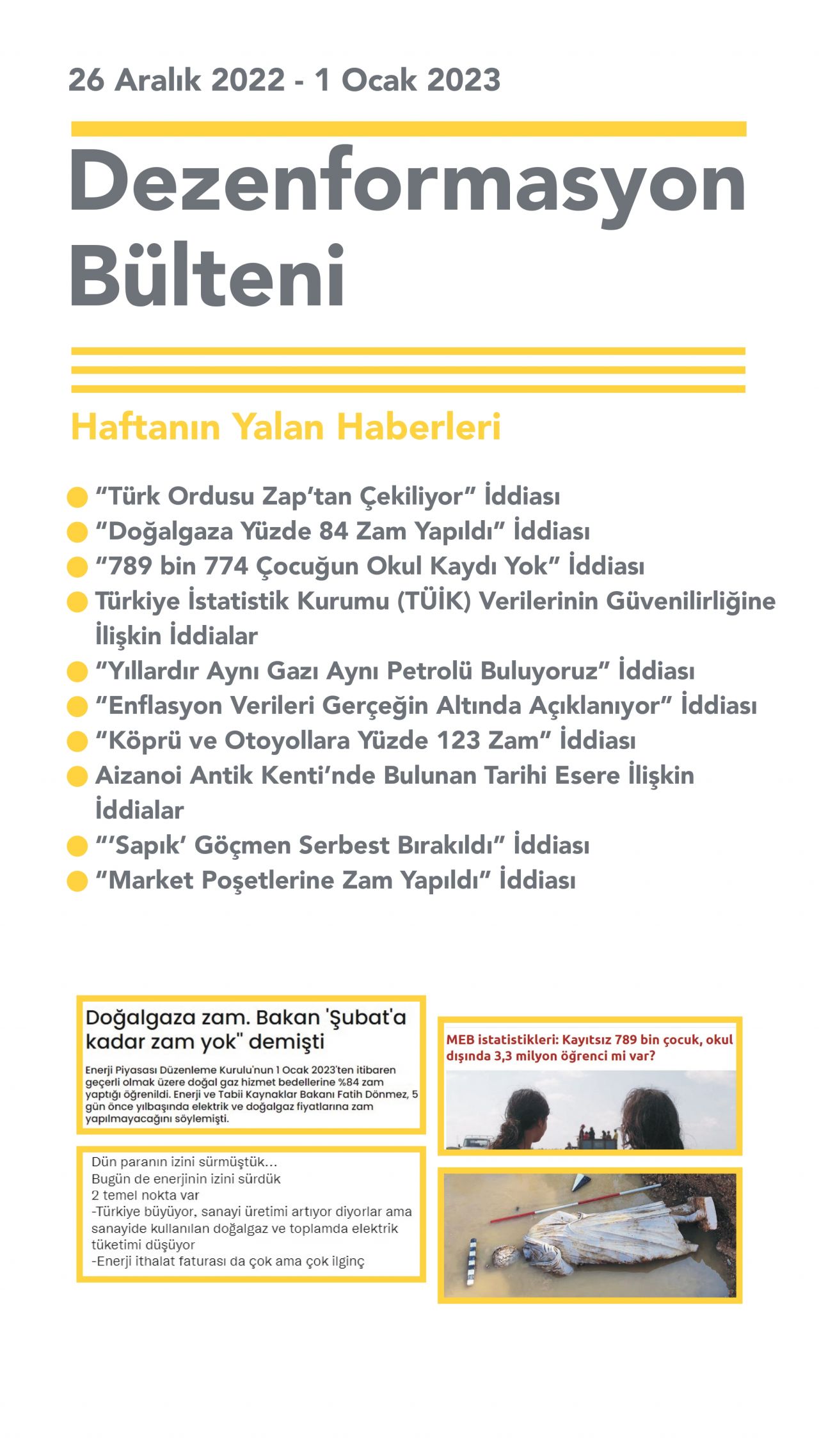 İletişim Başkanlığı dezenformasyon içeren haberleri yayımladı 2