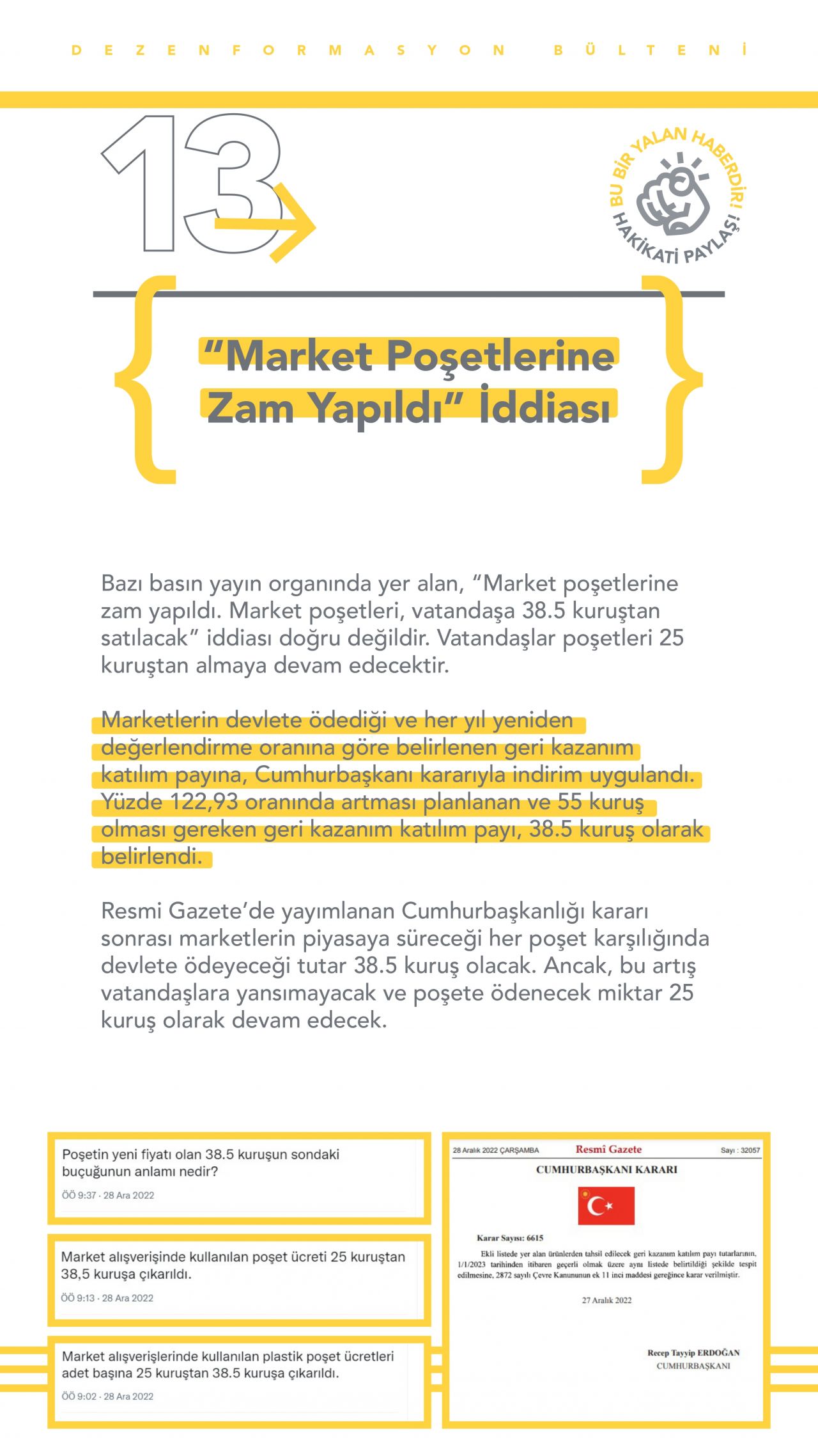İletişim Başkanlığı dezenformasyon içeren haberleri yayımladı 15