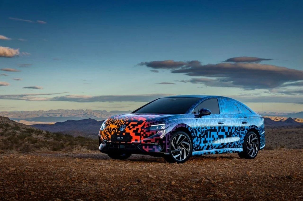 Volkswagen ilk elektrikli sedanı ID.7’yi CES’te tanıttı 2