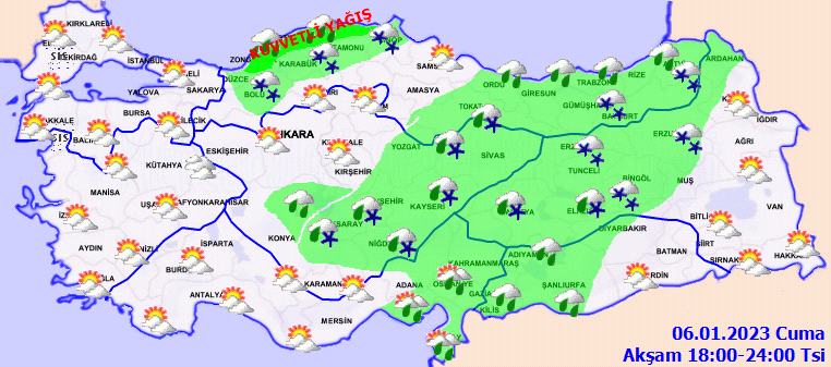 Sağanak, kar, sis, fırtına...Meteoroloji vatandaşları uyardı 4