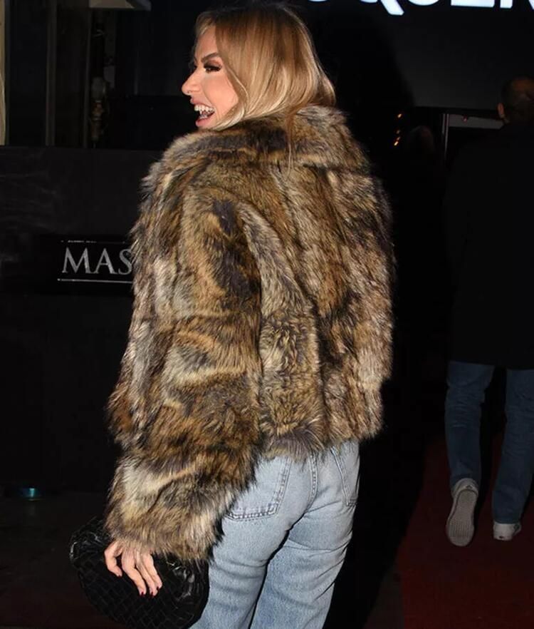 Gerçek kürk giyen Hadise'ye hayvanseverlerden tepki yağdı 5