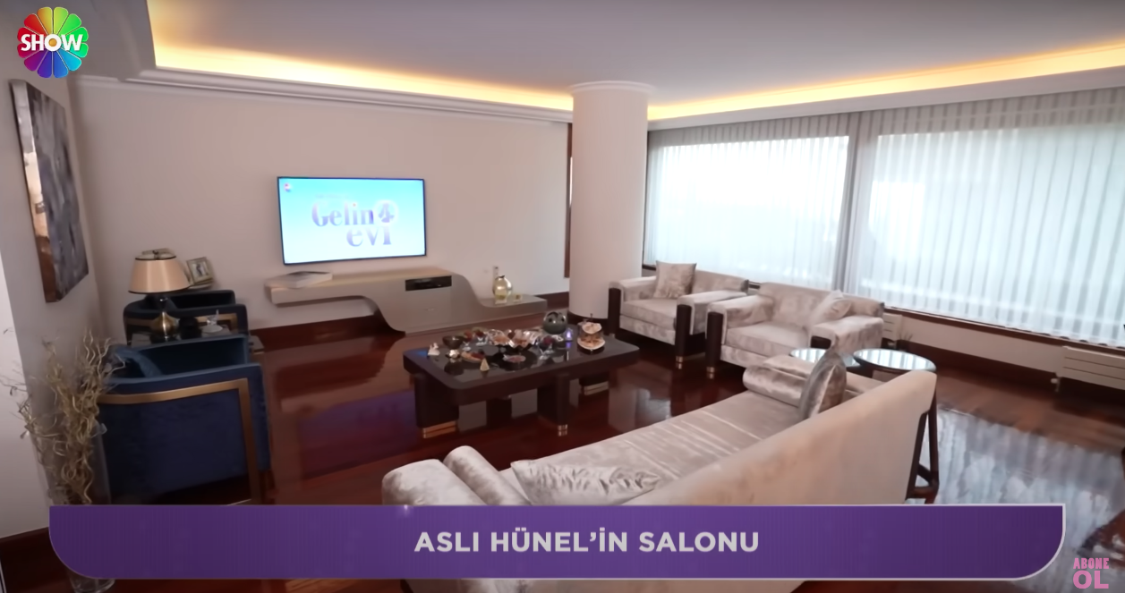 Aslı Hünel evinin kapılarını açtı... Avizenin fiyatı dudak uçuklattı 13