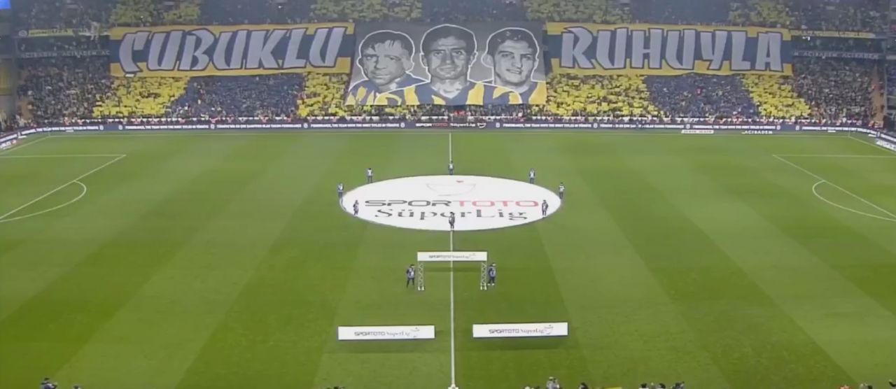 Fenerbahçe’nin koreografisi dikkati çekti! 3