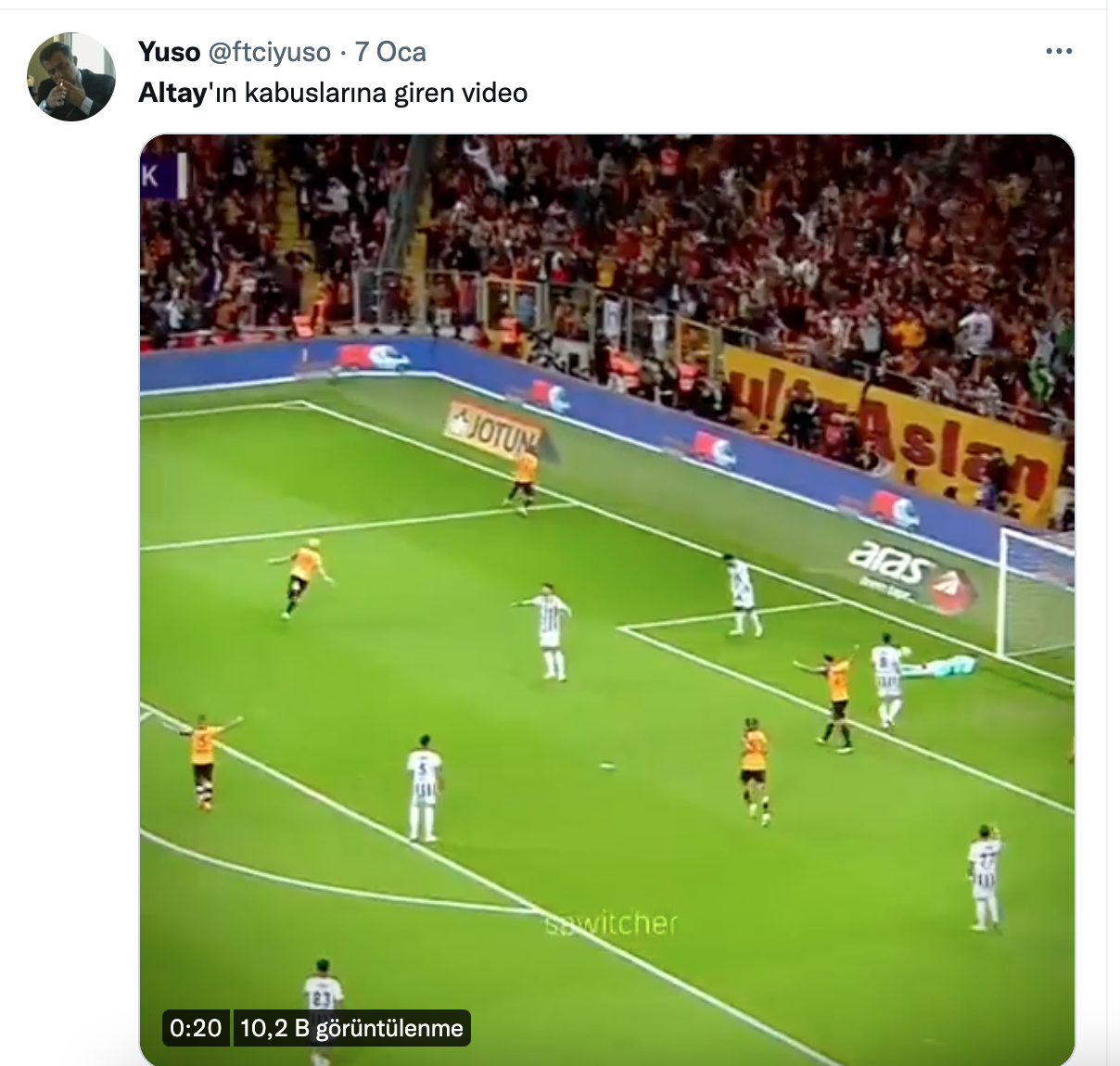 Altay'ın performansı sosyal medyada alay konusu oldu 12
