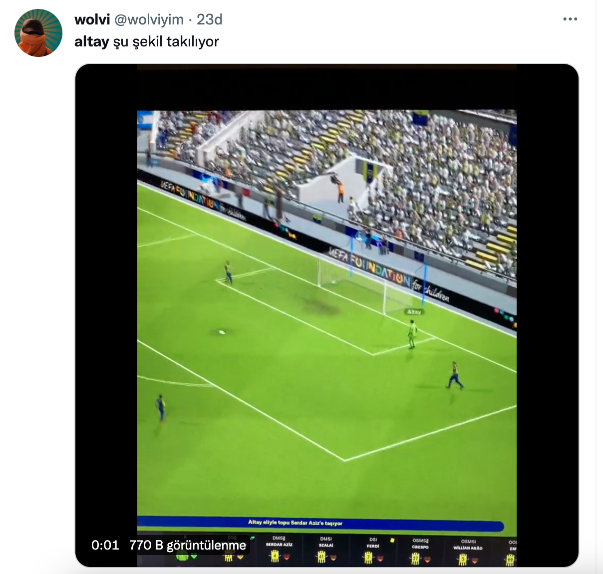Altay'ın performansı sosyal medyada alay konusu oldu 13