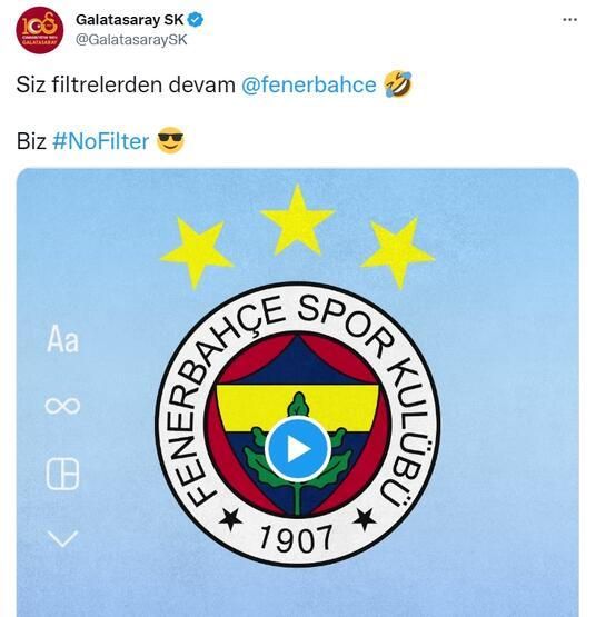 Olay oldu! Galatasaray'dan Fenerbahçe'ye çıldırtacak göndermeler... 10